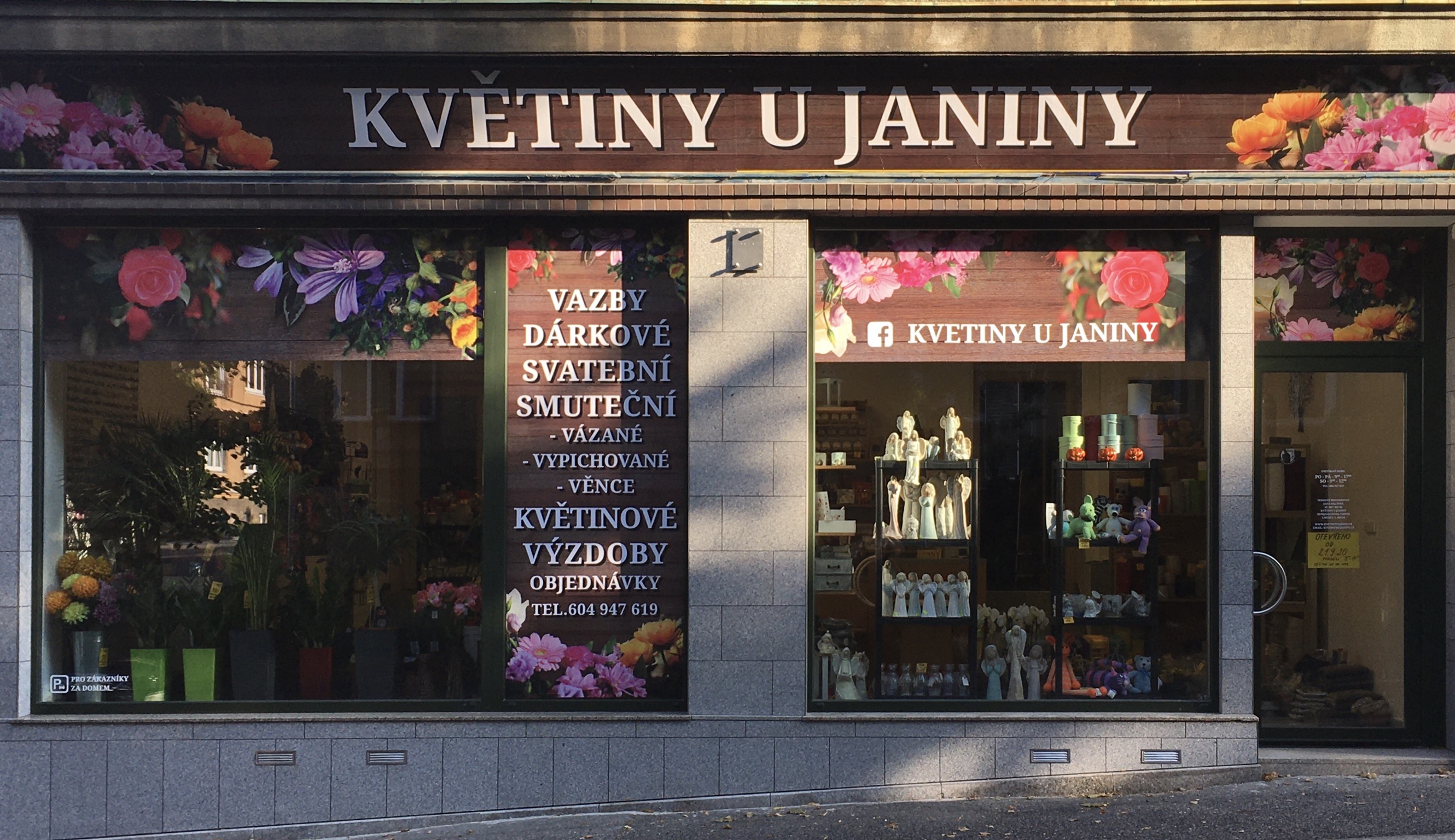 Květiny u Janiny foto 2