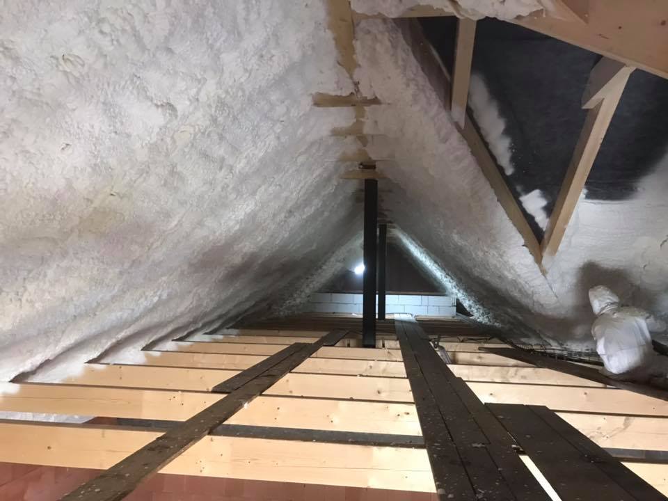 Stříkaná izolace / Muskox s.r.o. foto 5