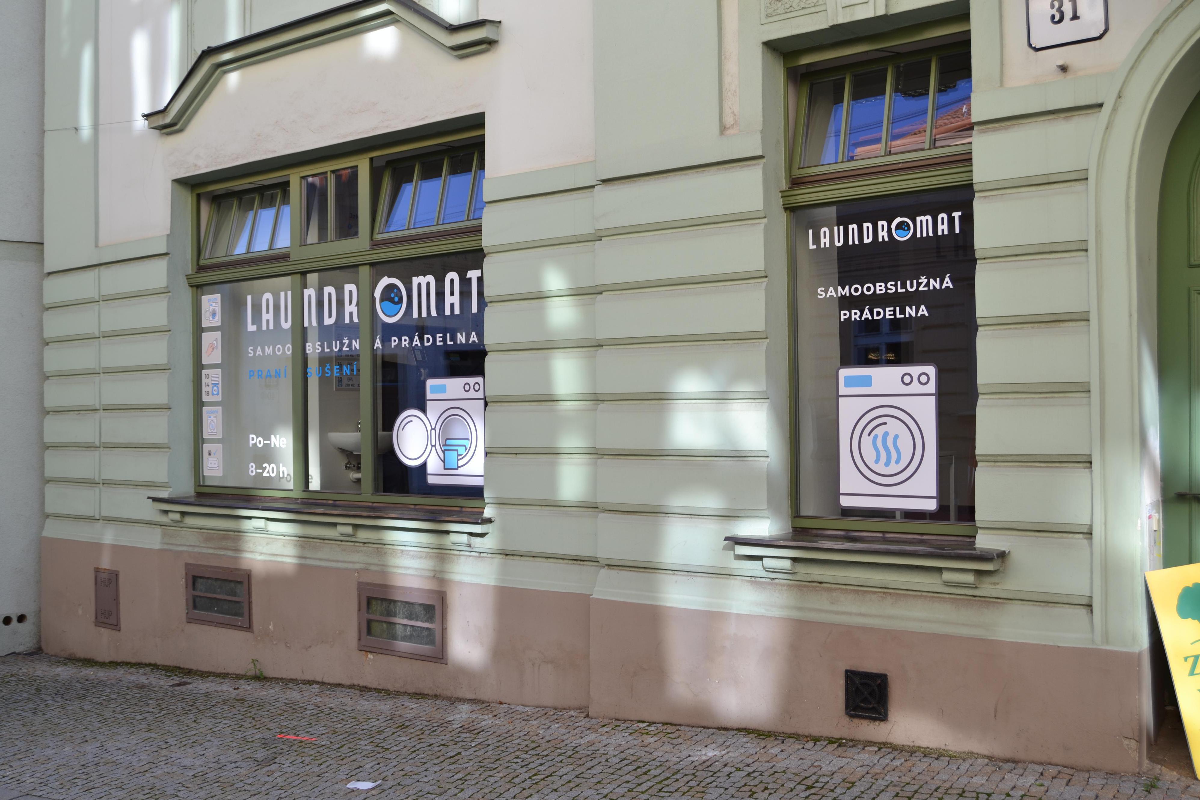 Samoobslužná prádelna Laundromat