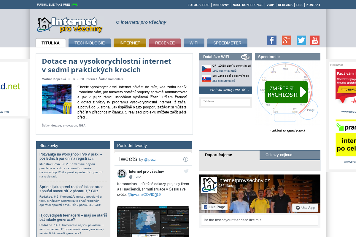 Internet pro všechny