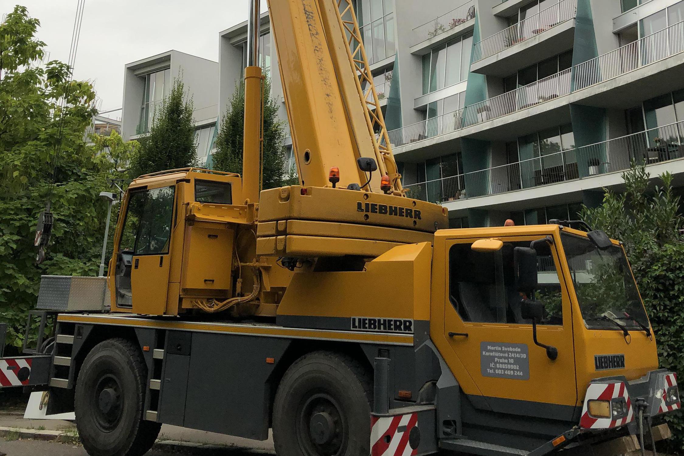 Martin SVOBODA - práce autojeřábem