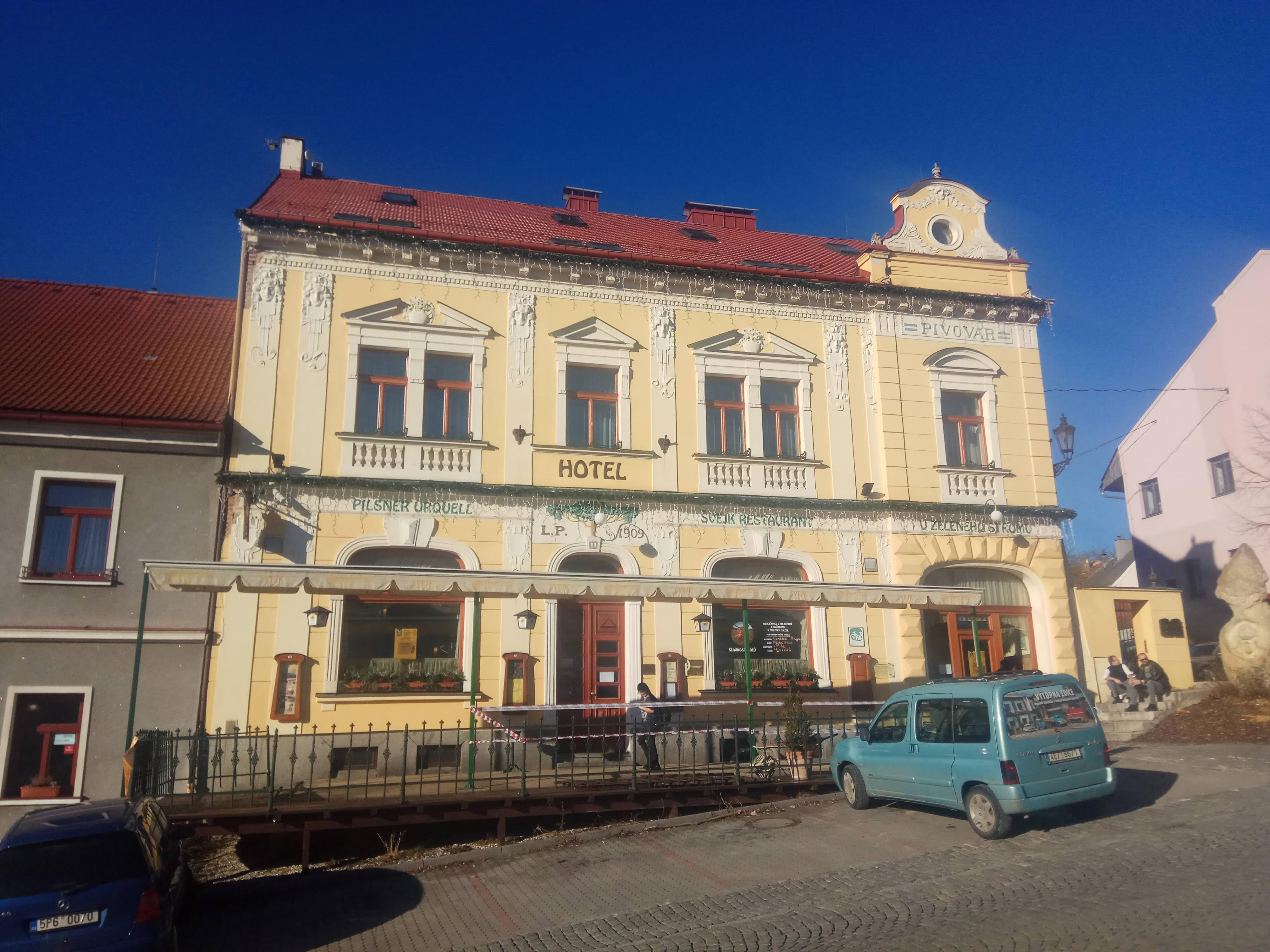 Švejk restaurant U Zeleného stromu
