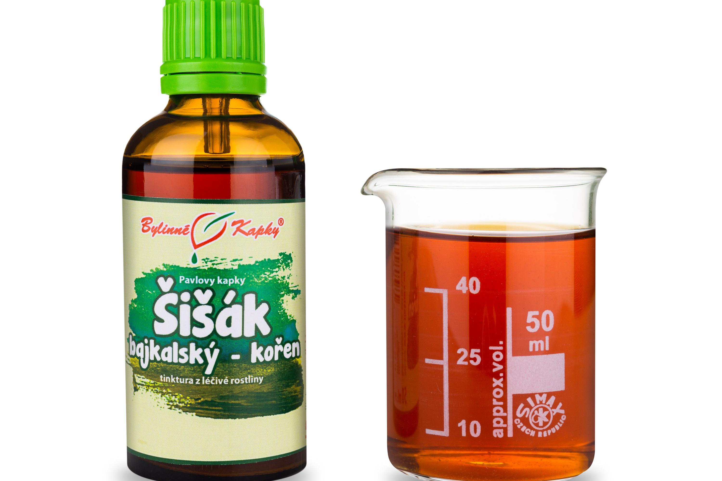 Šišák bajkalský tinktura - Přírodní antivirotika