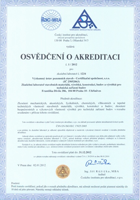 Výzkumný ústav pozemních staveb - Certifikační společnost, s.r.o. foto 2