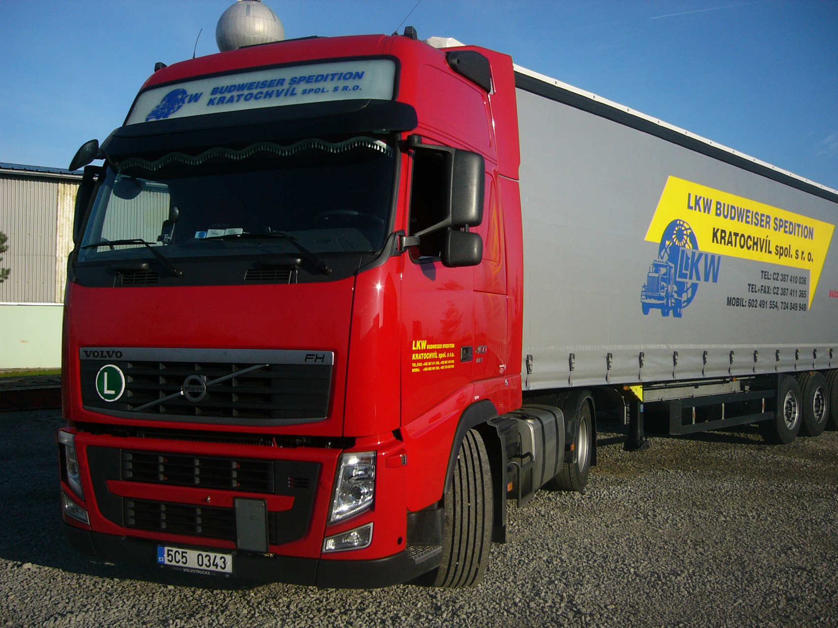 LKW Budweiser Spedition Kratochvíl, spol. s r.o. foto 2