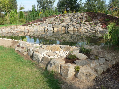 Bláhová zahradní architektura foto 2