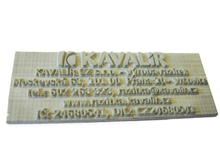 Razítka Kavalír foto 3