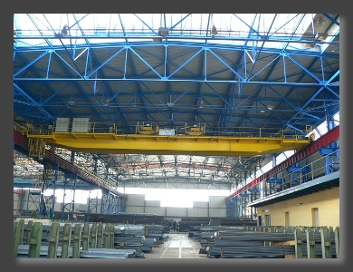 Mostové jeřáby - výroba mostových jeřábů foto 2