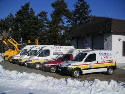 JOCOB - distrubuce a servis strojů značky JCB