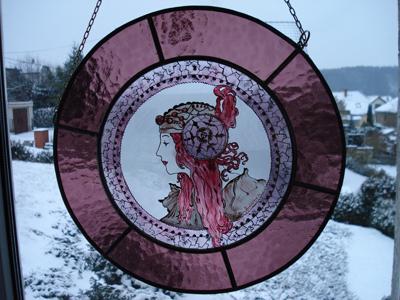Jitka Šindelářová - malované sklo a vitráže foto 2