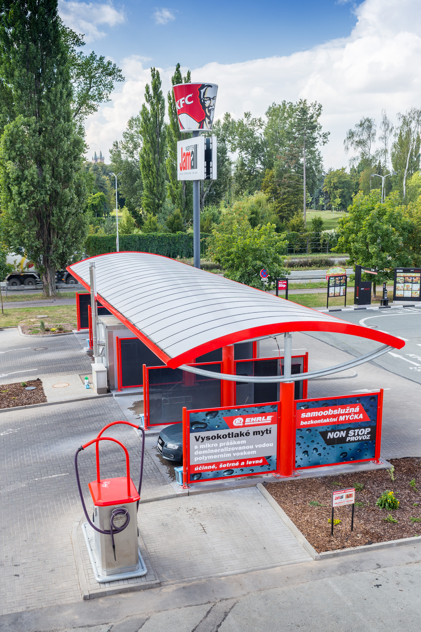 Samoobslužná bezkontaktní automyčka EHRLE foto 3