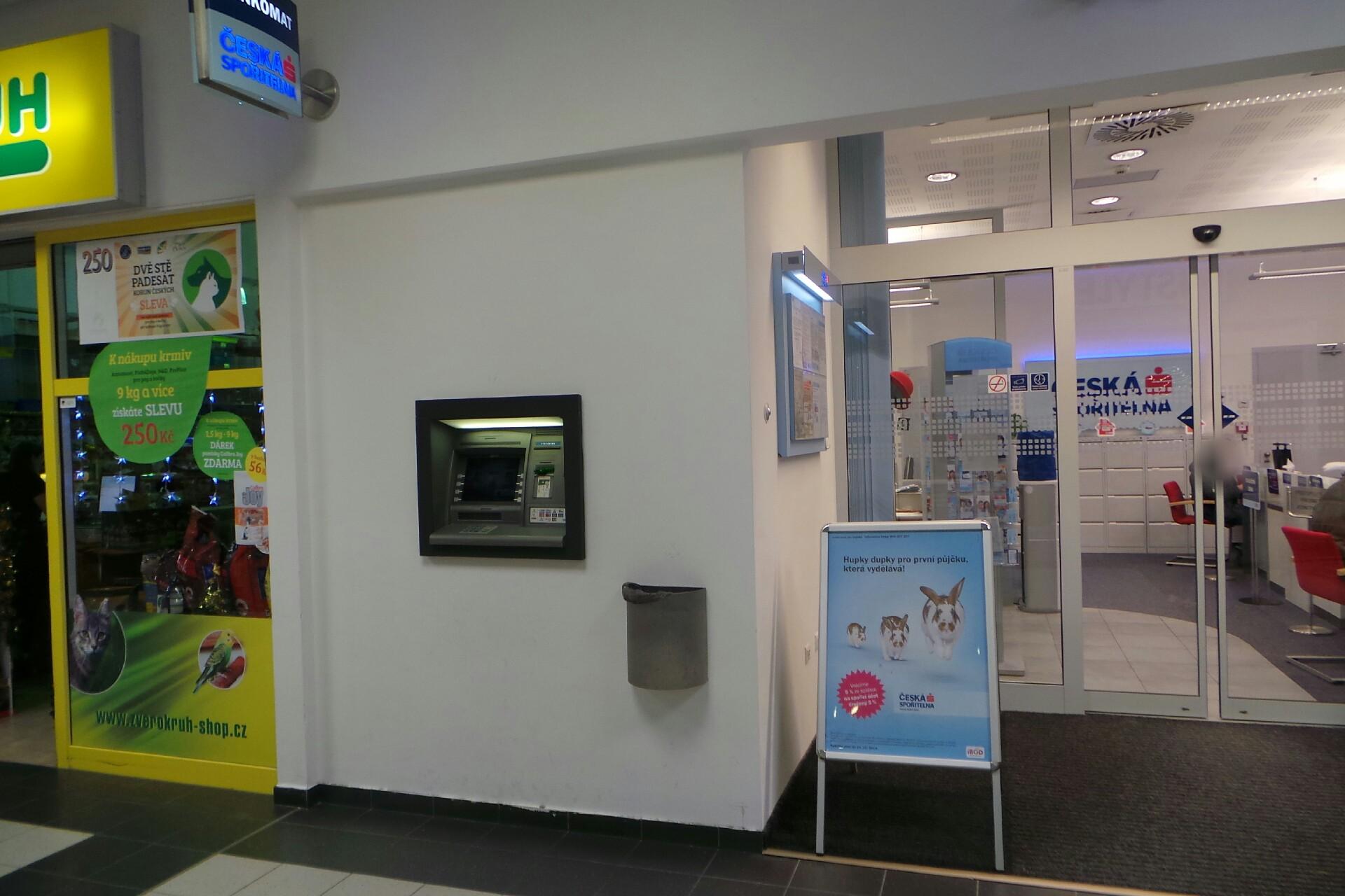 Bankomat České spořitelny