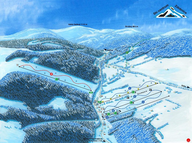 Ski centrum Zdobnice foto 5