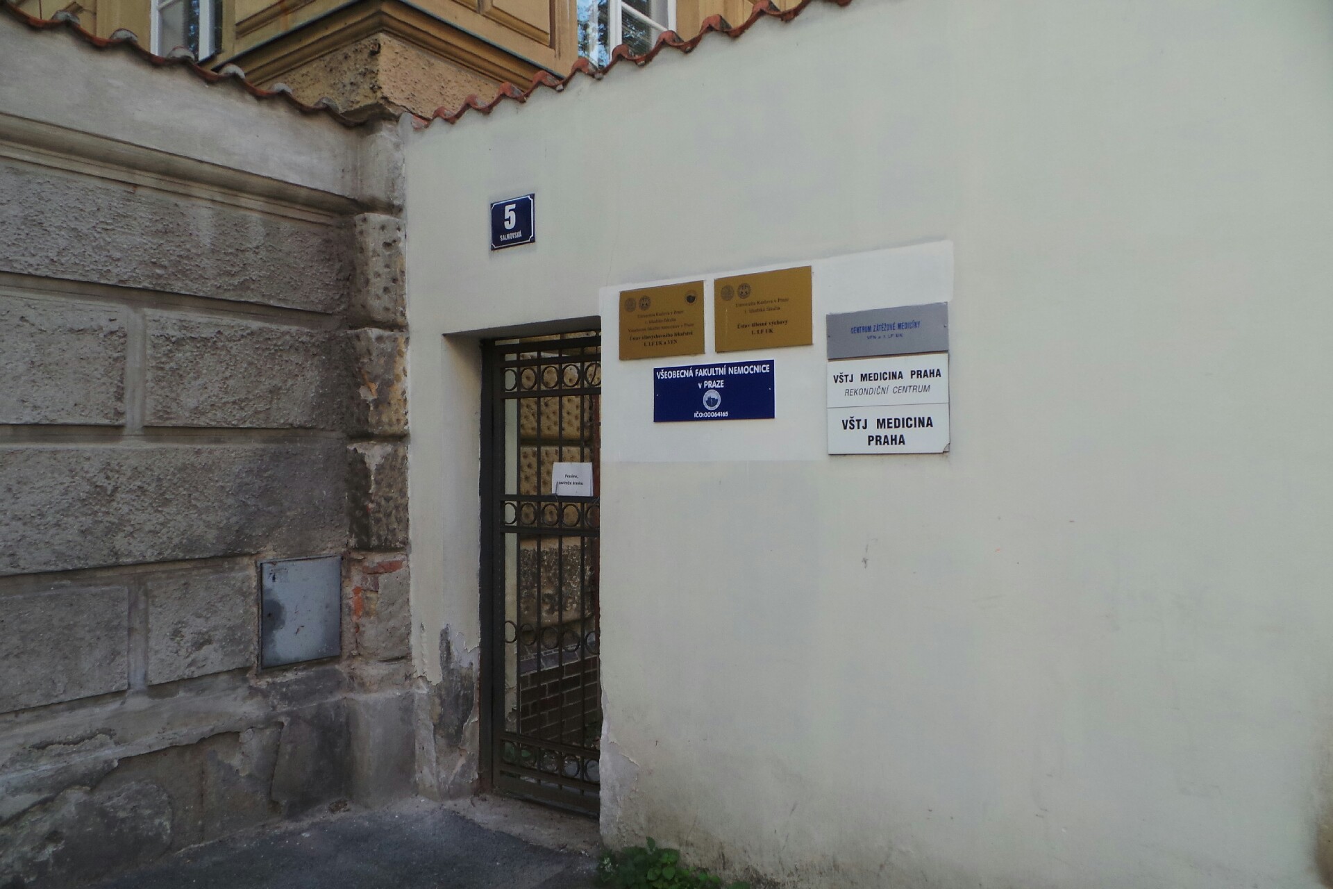 Ústav tělovýchovného lékařství 1. LF - Univerzita Karlova