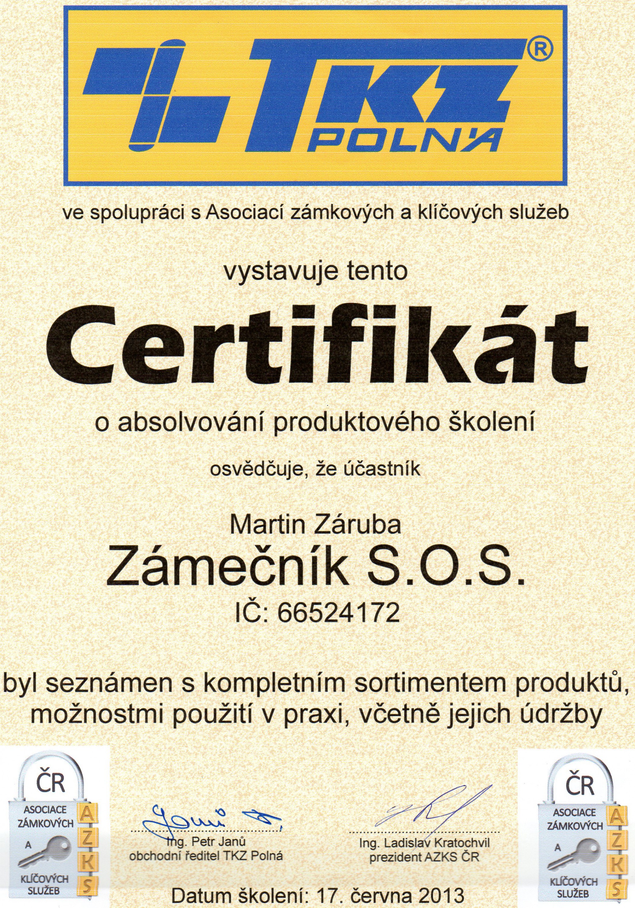 Zámečnictví S. O. S. - Martin Záruba foto 6