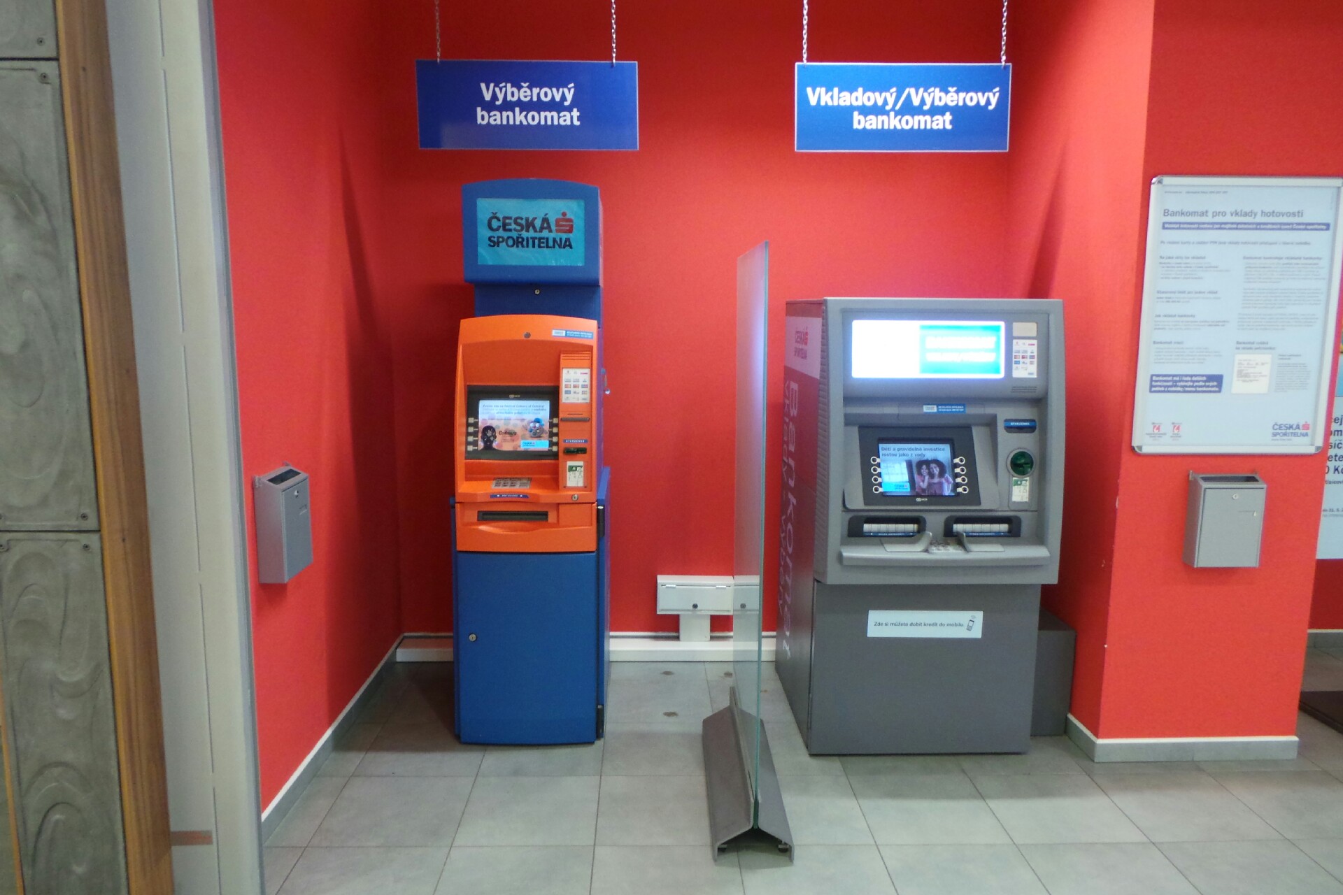 Bankomat České spořitelny