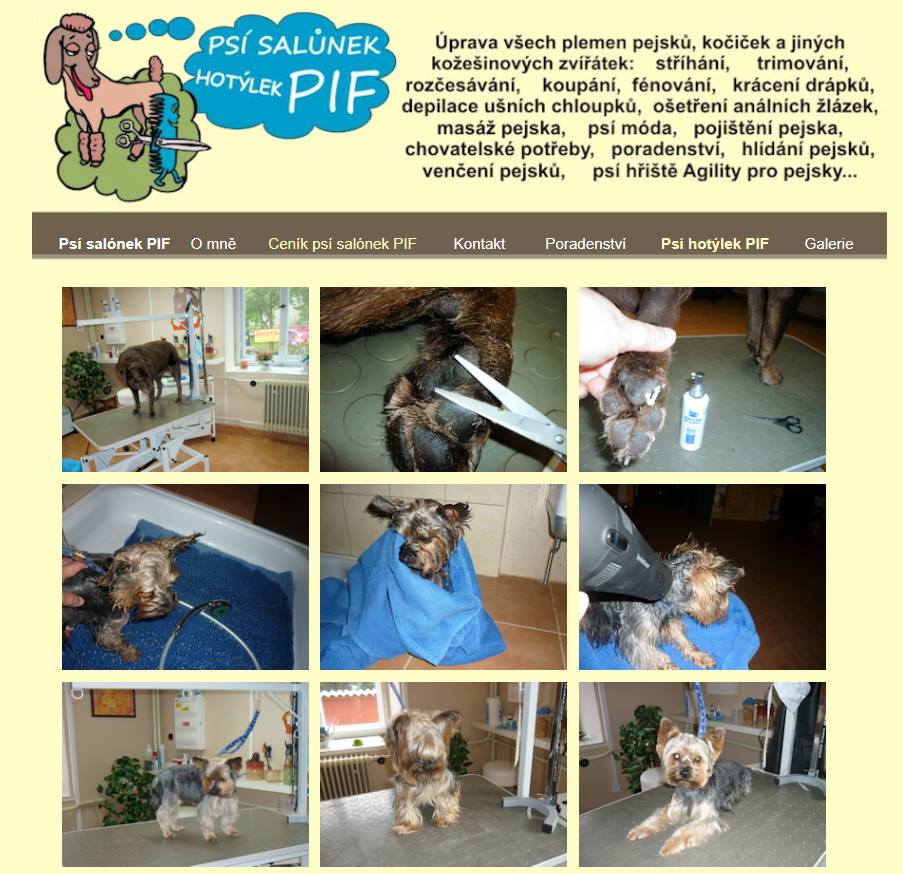 Psí salón PIF foto 2