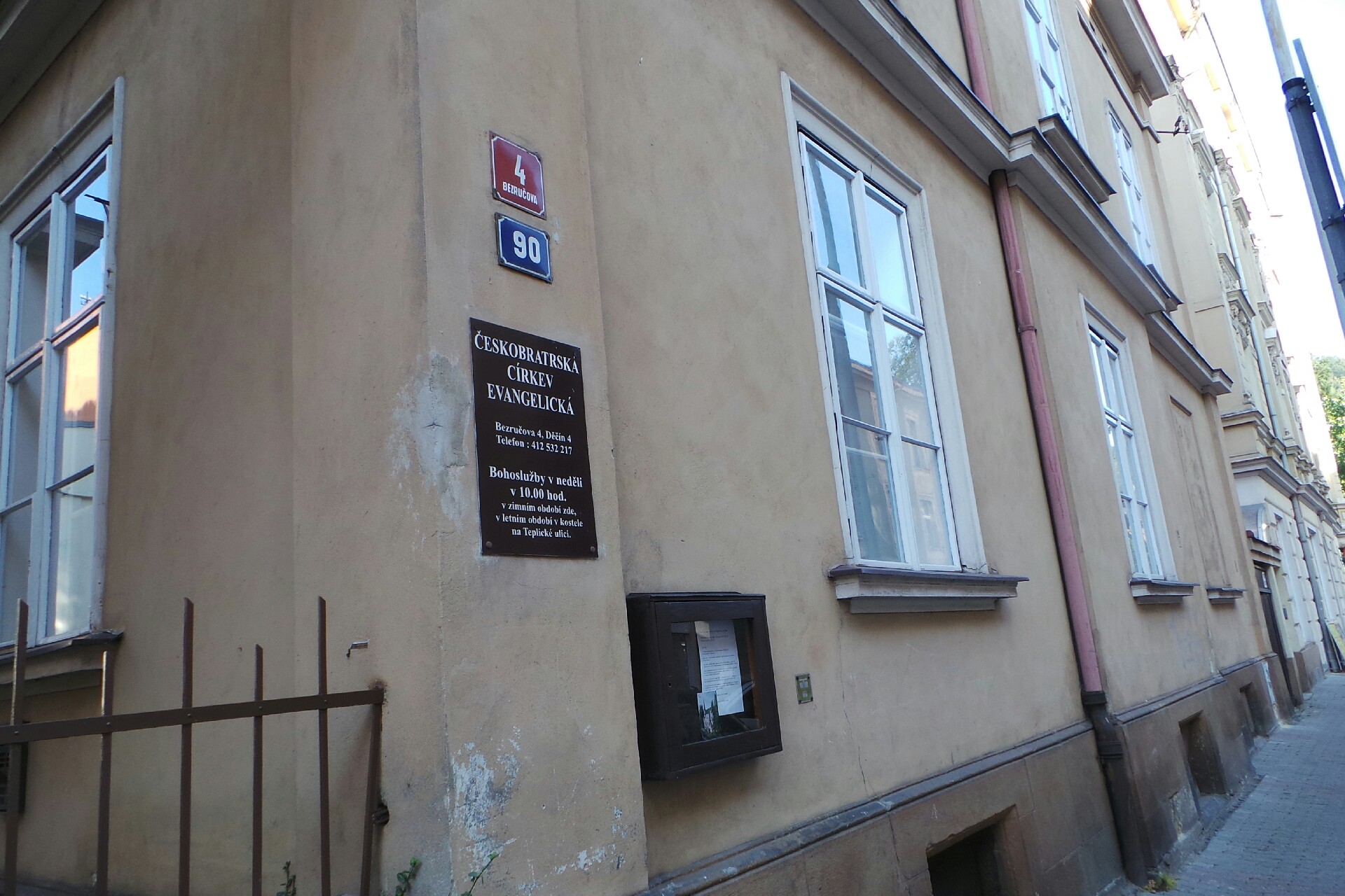 Farní sbor Českobratrské církve evangelické v Děčíně