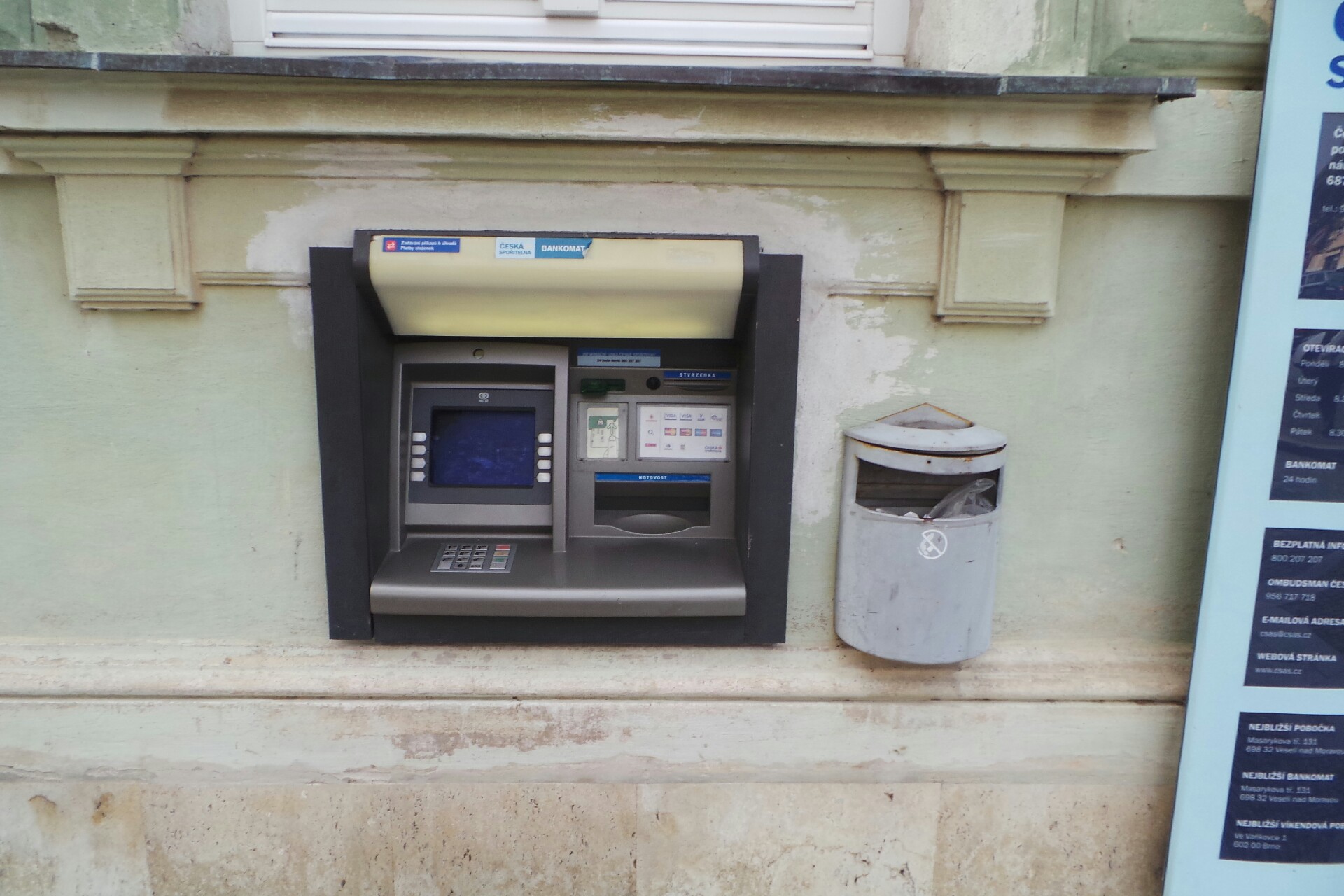 Bankomat České spořitelny