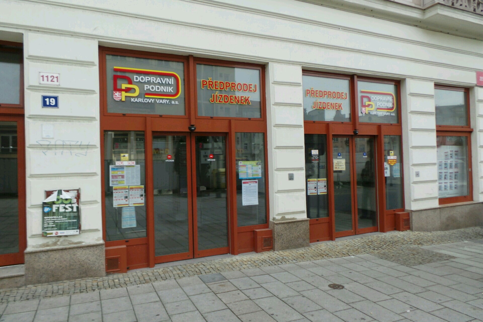 DPKV - přepravní kancelář