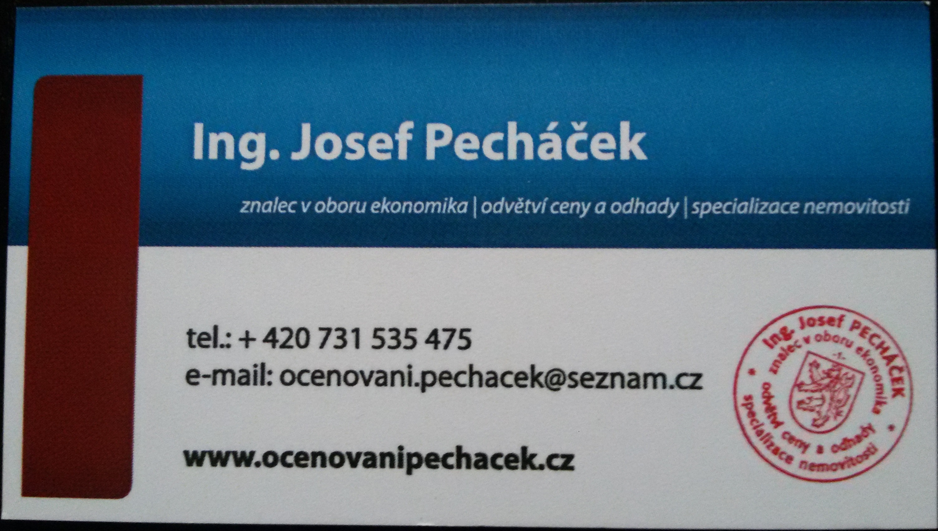 Odhad nemovitostí Ing. Josef Pecháček foto 2