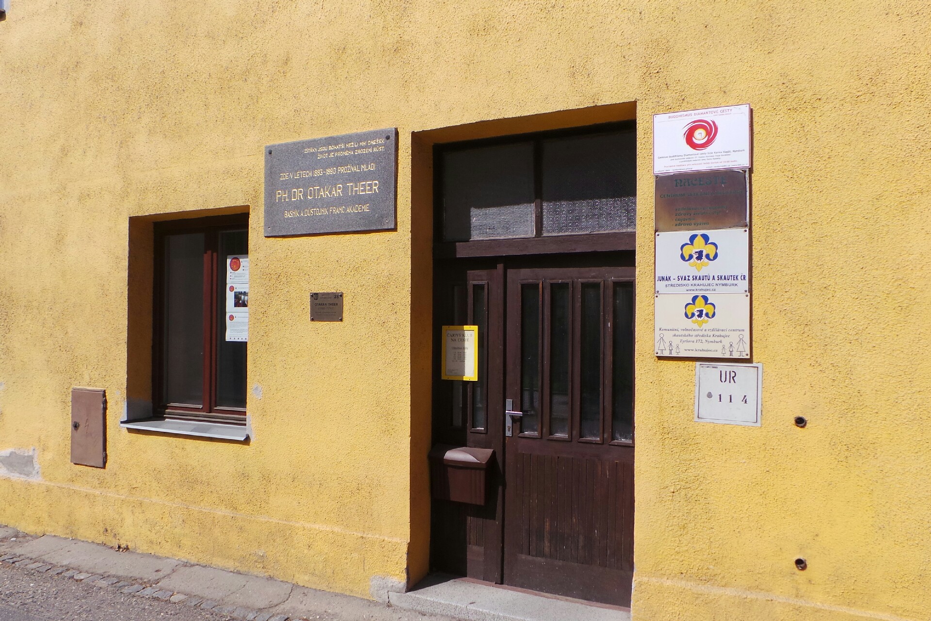 Junák - český skaut, středisko Krahujec Nymburk - klubovna