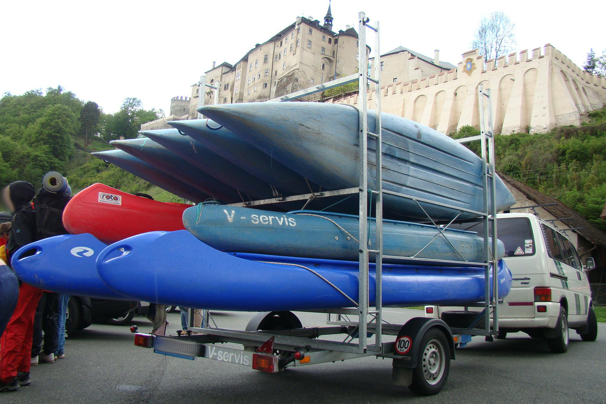 Půjčovna lodí a raftů V-servis