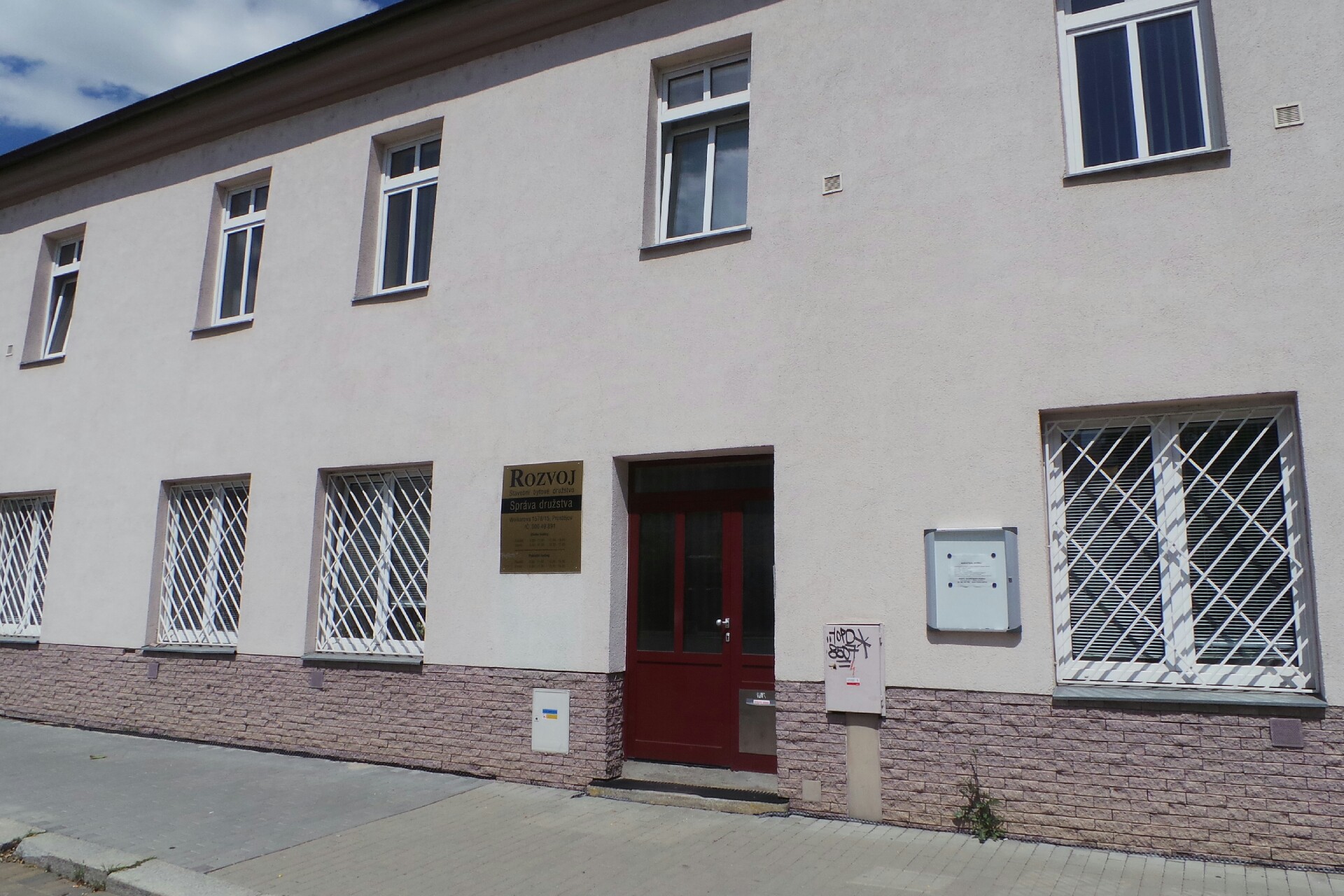 Rozvoj, stavební bytové družstvo