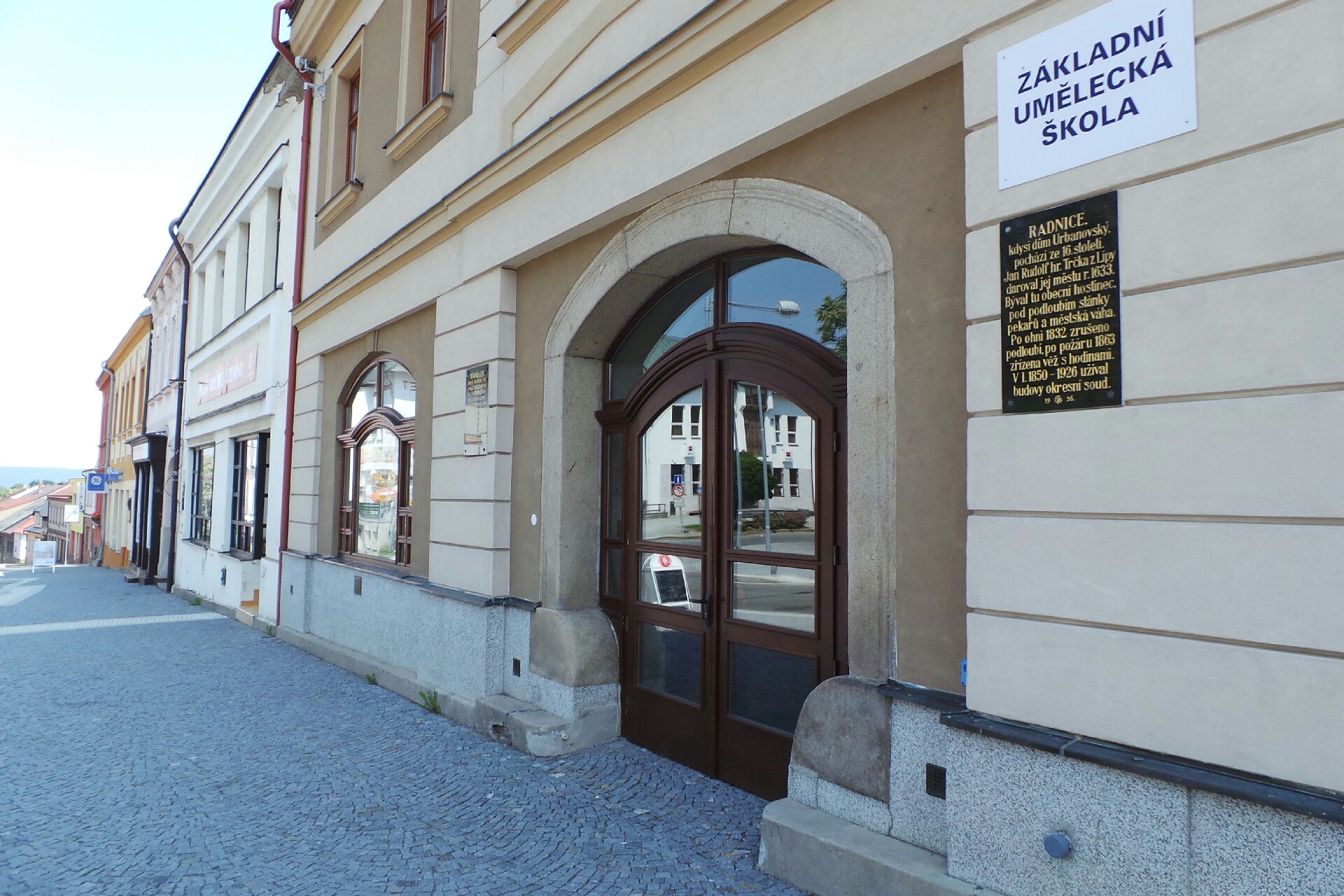 Základní umělecká škola, Chotěboř, Náměstí TGM 322