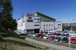 Firemní grafika Tesco Supermarket