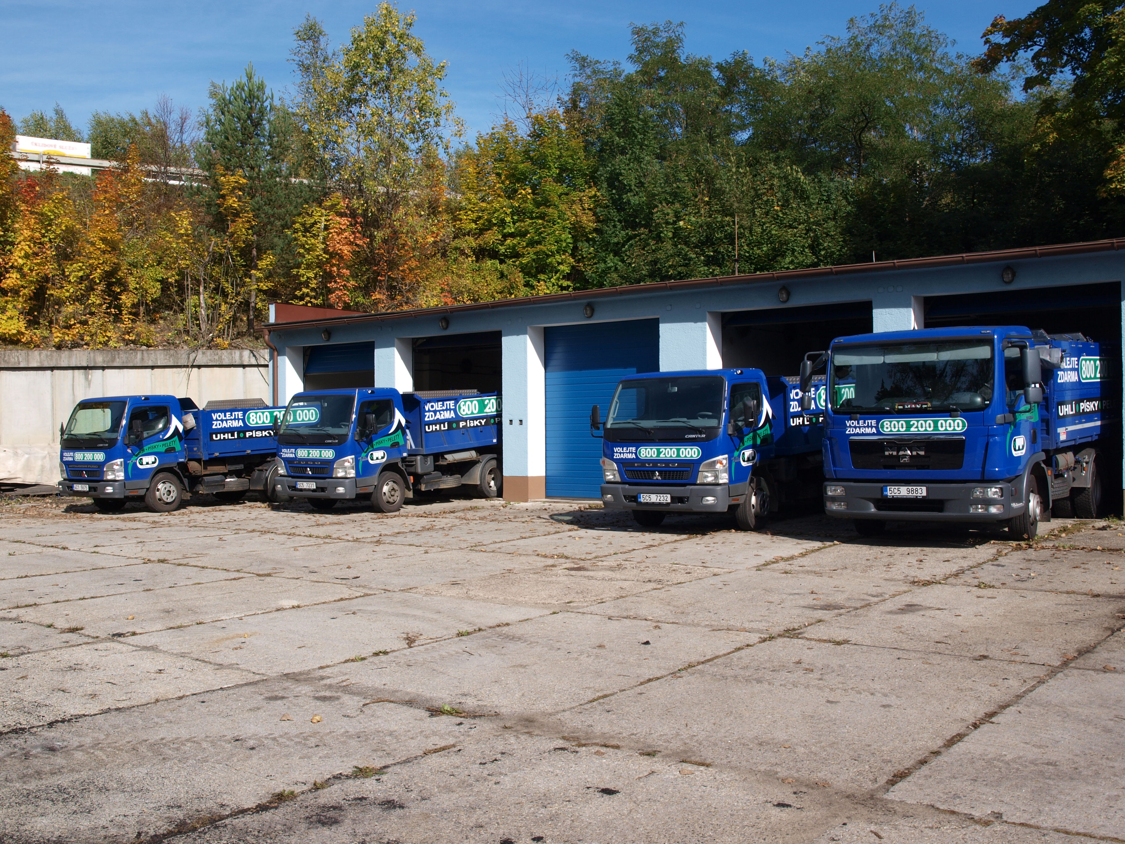 Uhelné sklady Písek foto 2