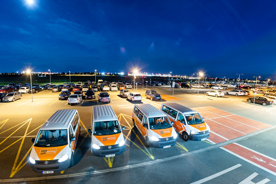 GO parking, parkování Letiště Václava Havla Praha foto 3