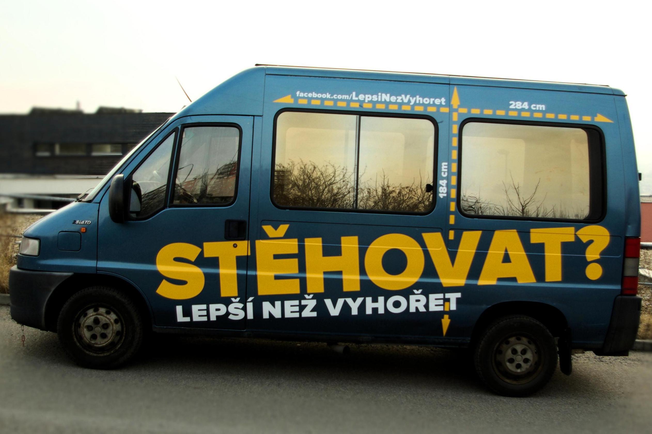 Stěhovat? Lepší než vyhořet...