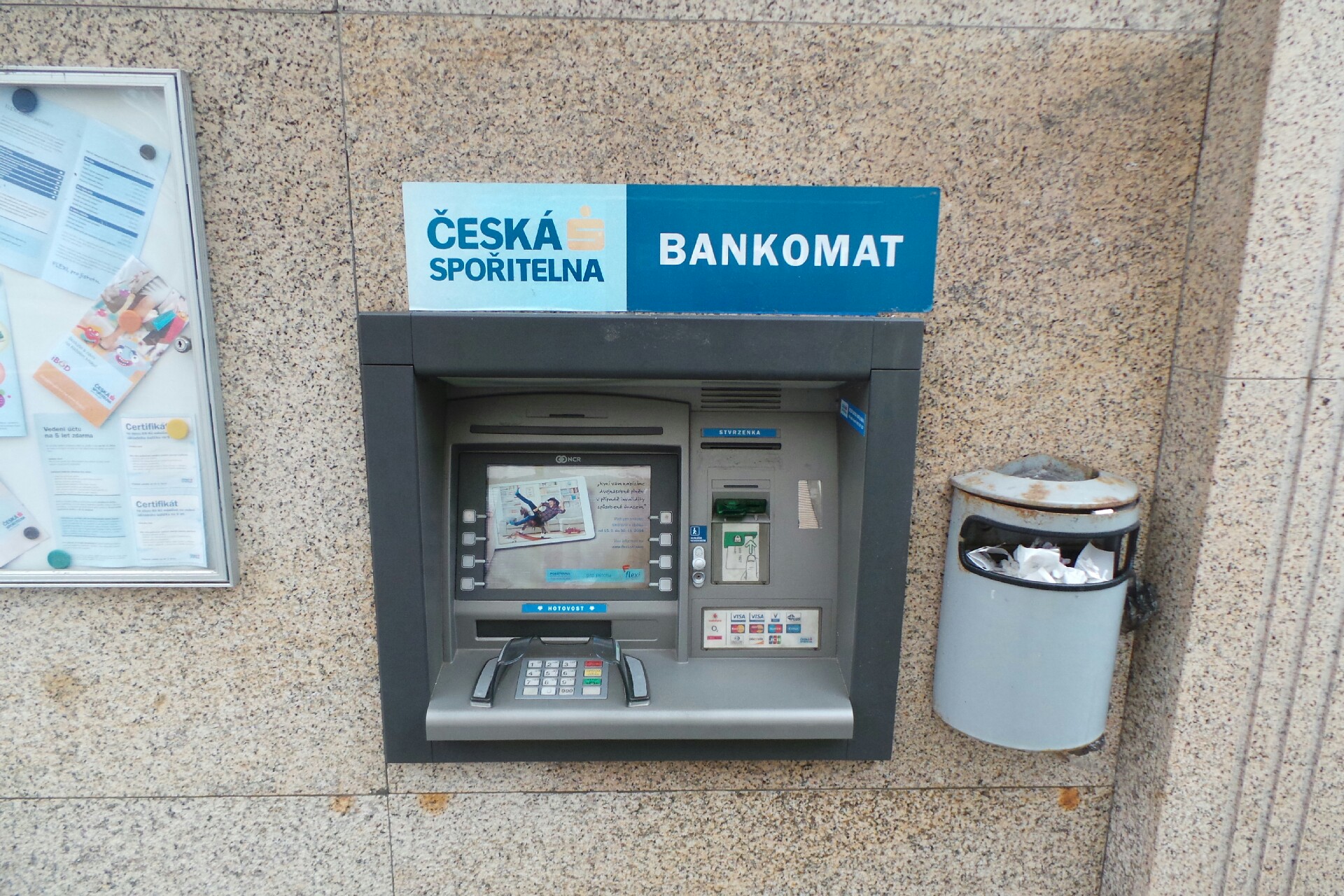 Bankomat České spořitelny