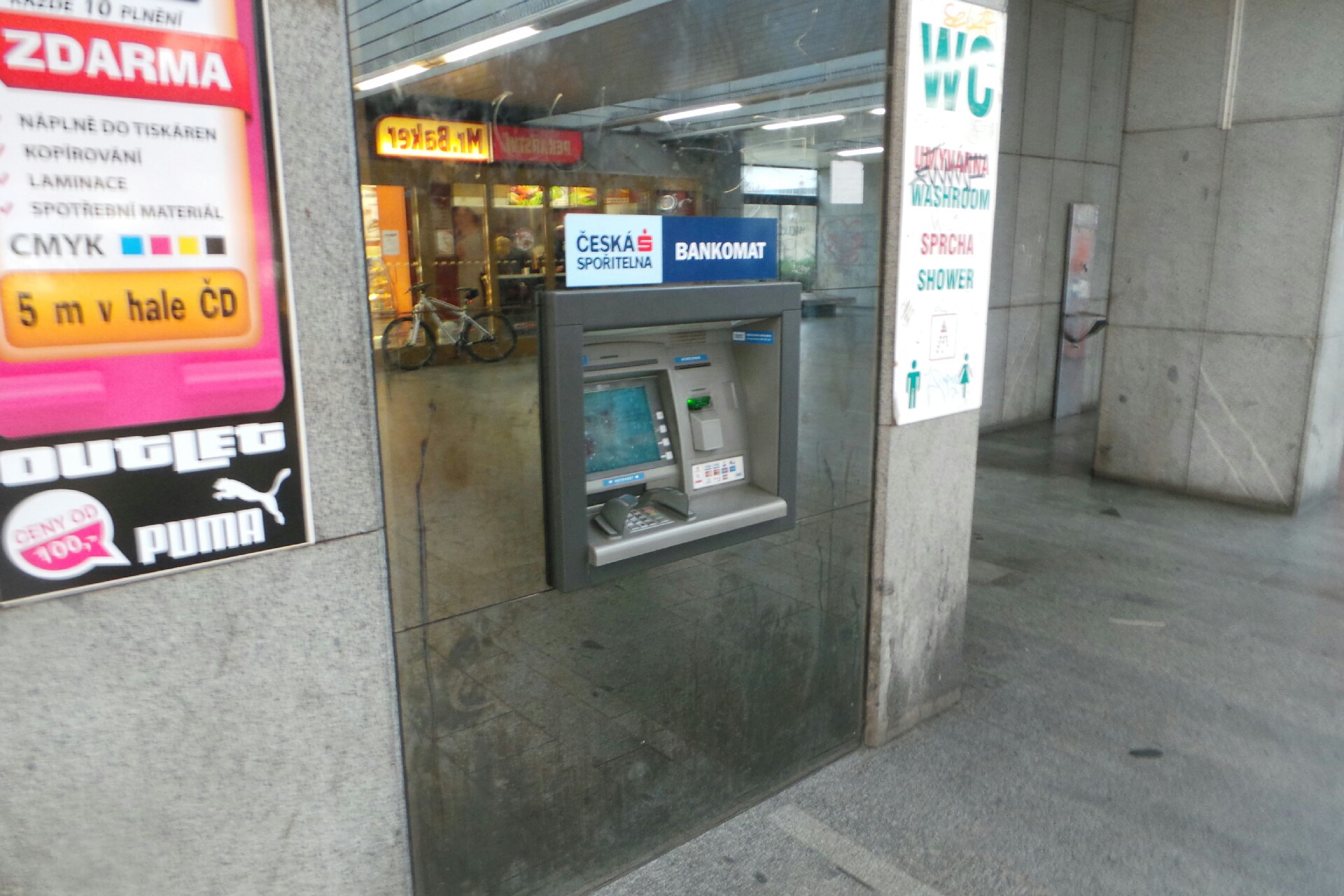 Bankomat České spořitelny