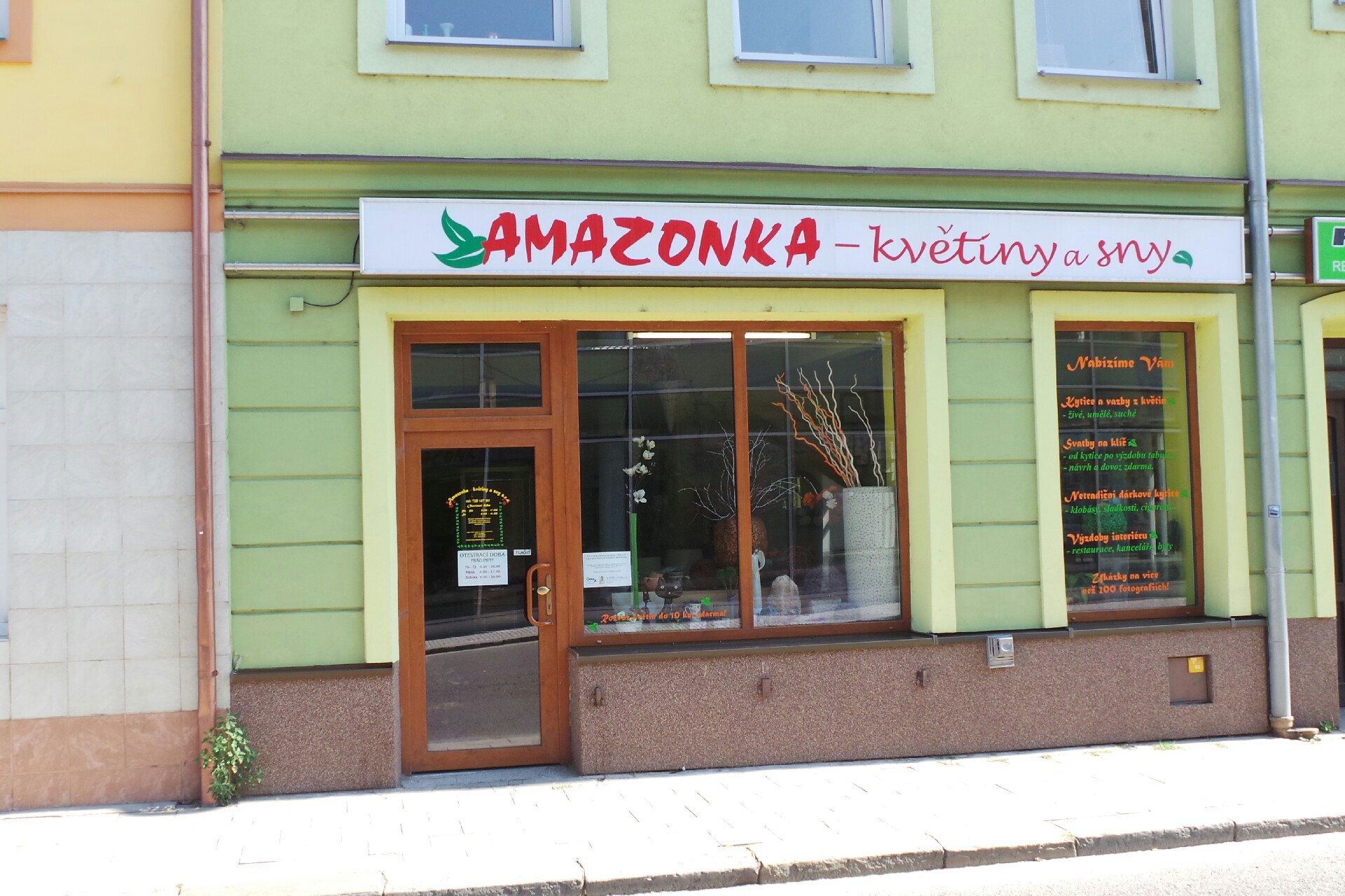 Amazonka - květiny a sny, s.r.o.
