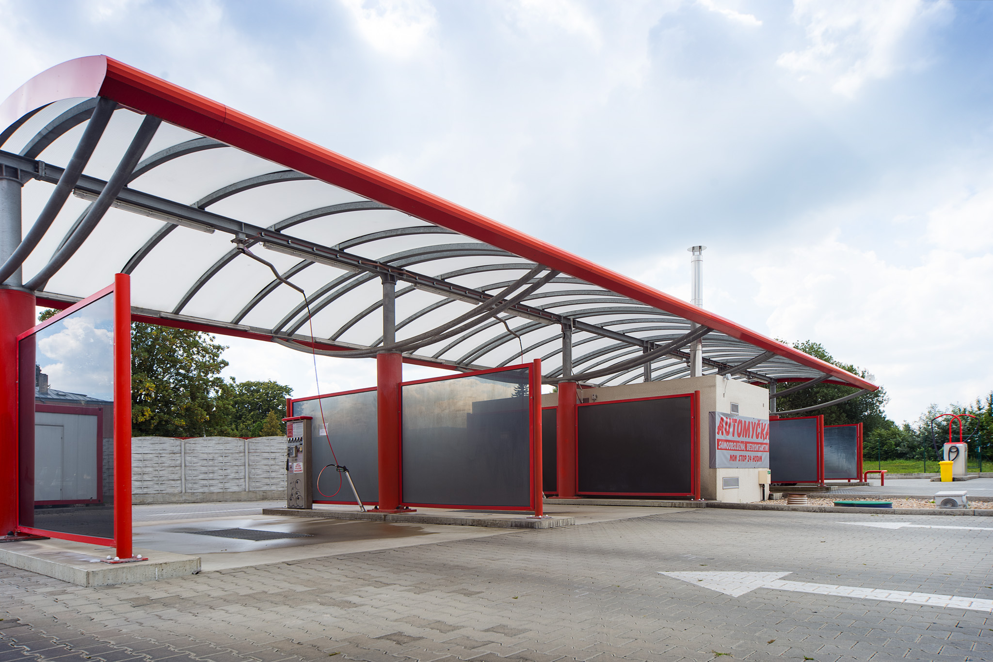 Samoobslužná bezkontaktní automyčka EHRLE foto 2