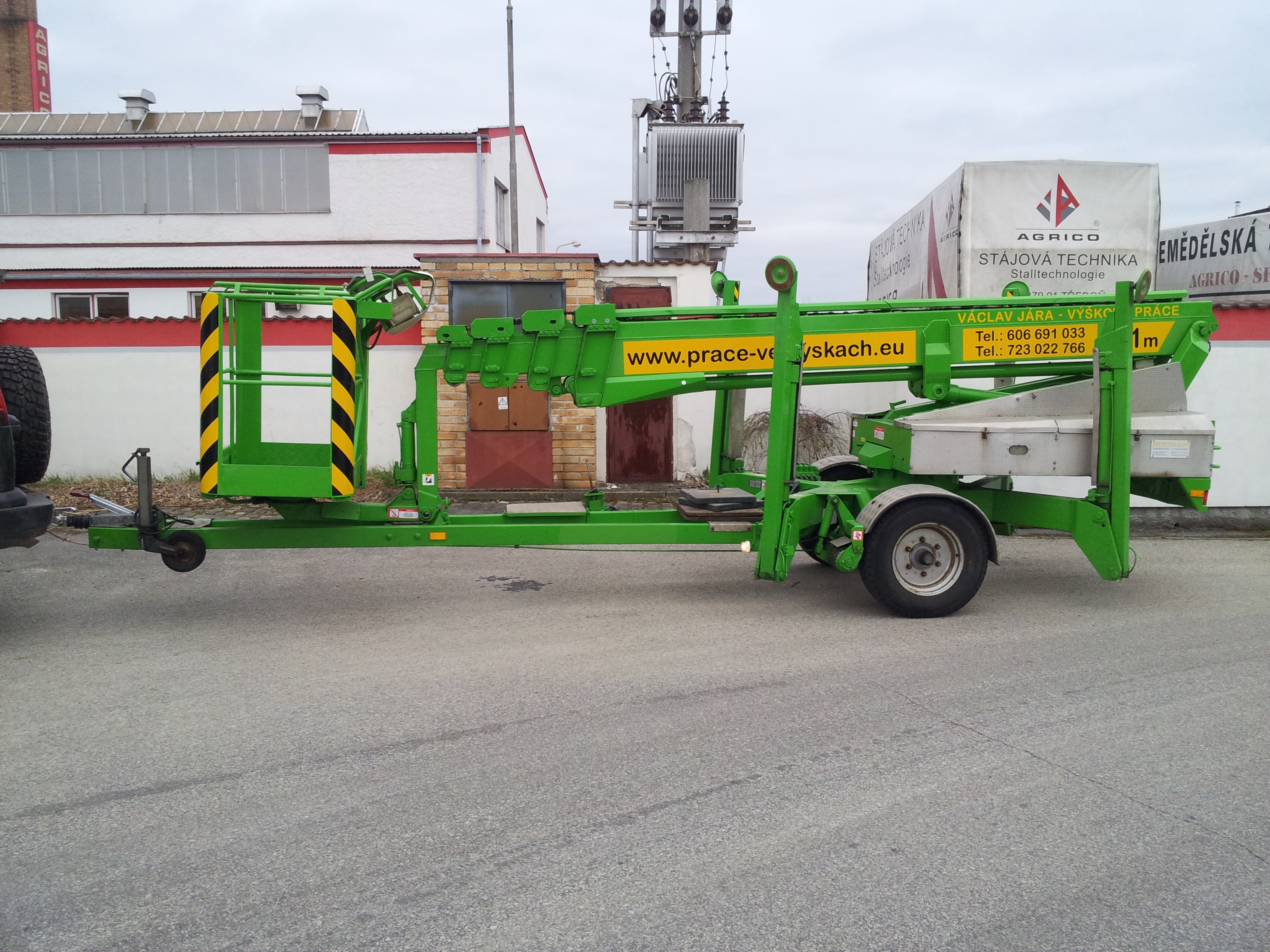 Václav Jára - Výškové práce