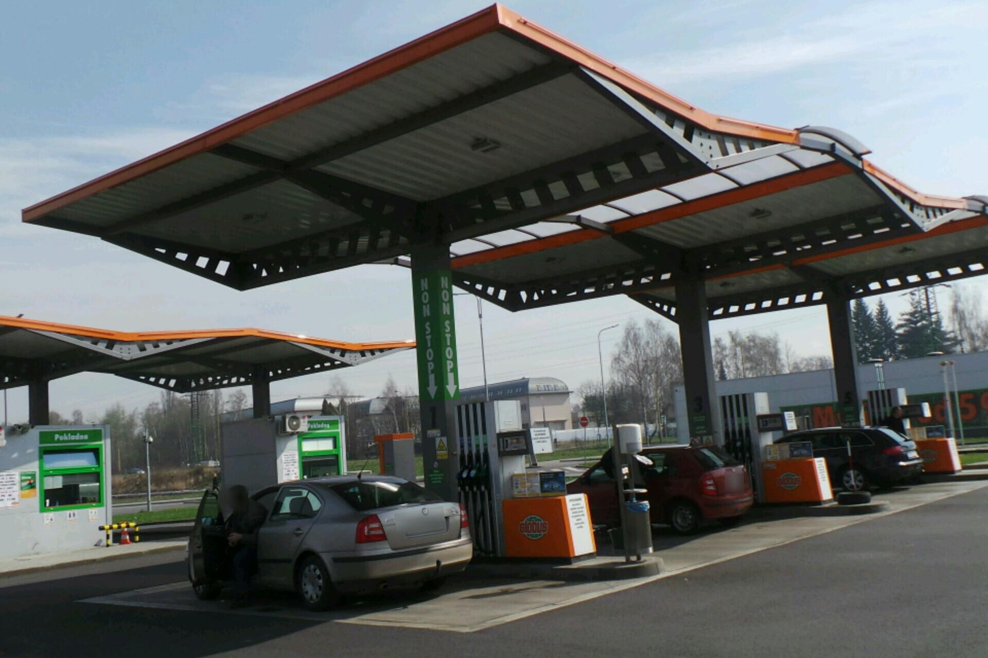 Čerpací stanice Globus