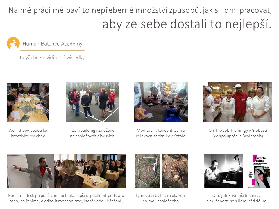 Mgr. Jiří Daníček - Human Balance Academy foto 2