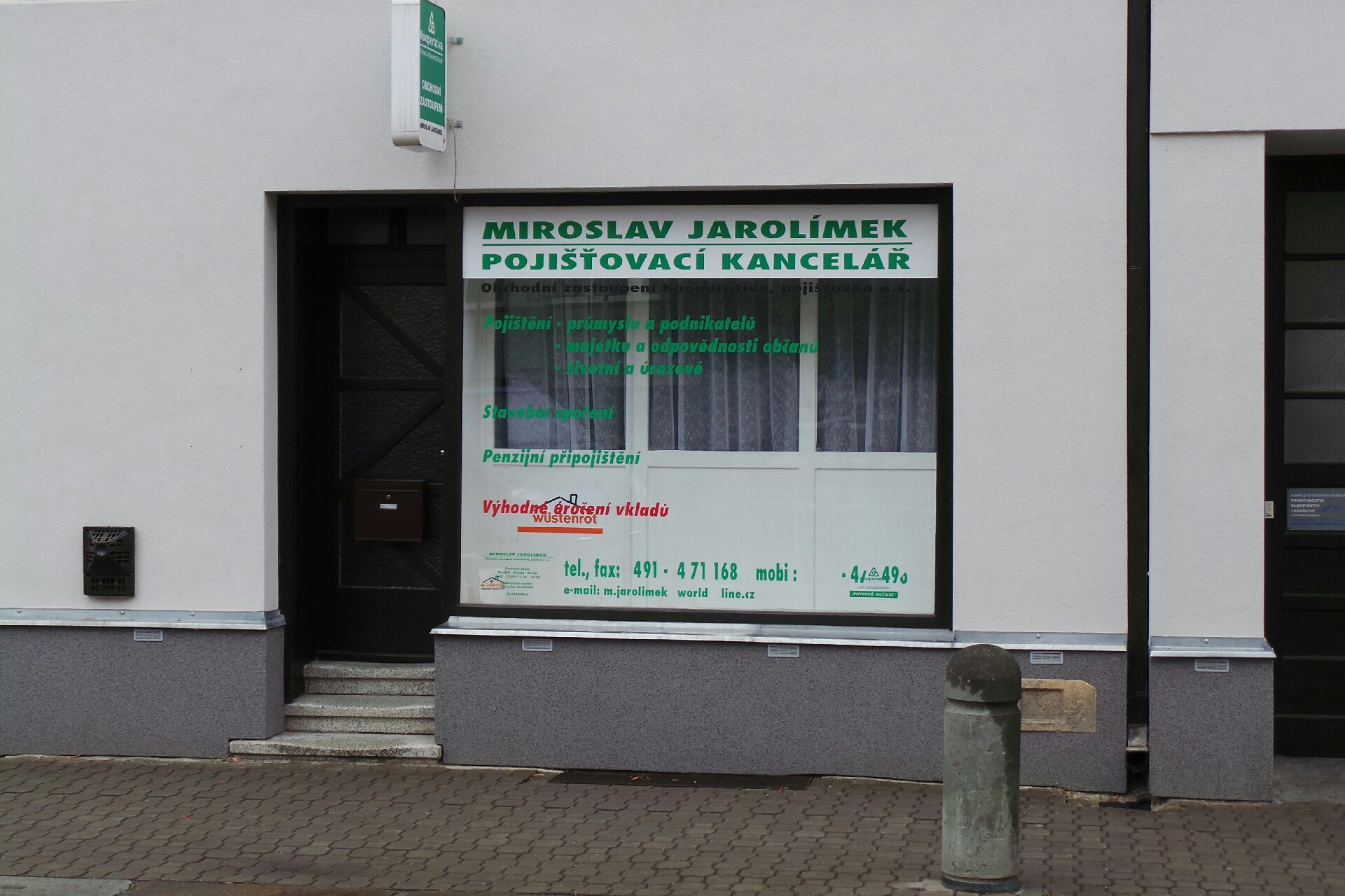 Miroslav Jarolímek pojišťovací kancelář