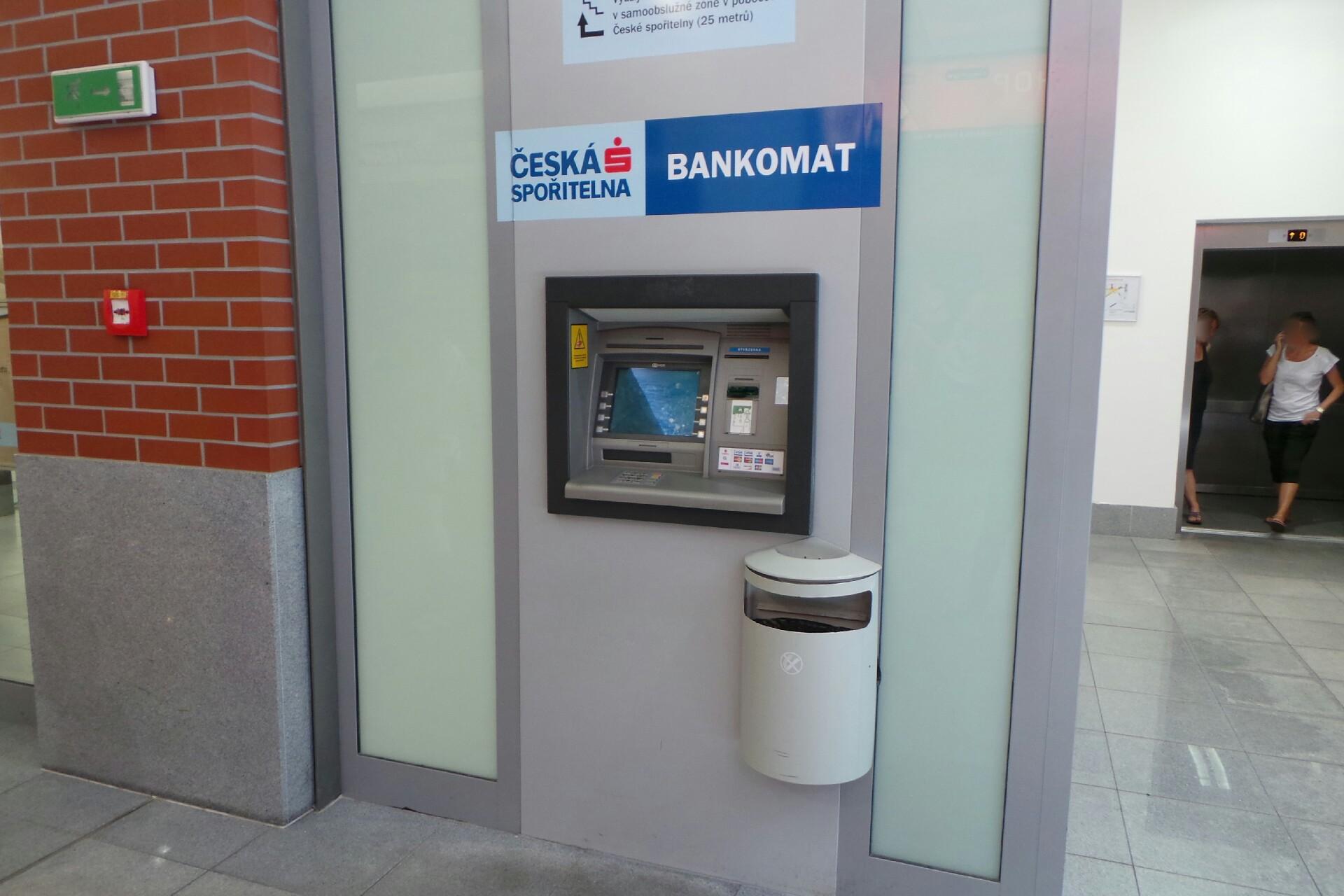 Bankomat České spořitelny