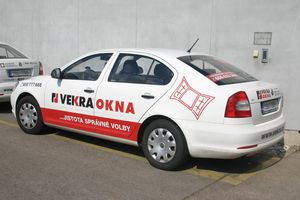 Firemní grafika VEKRA - okna a dveře
