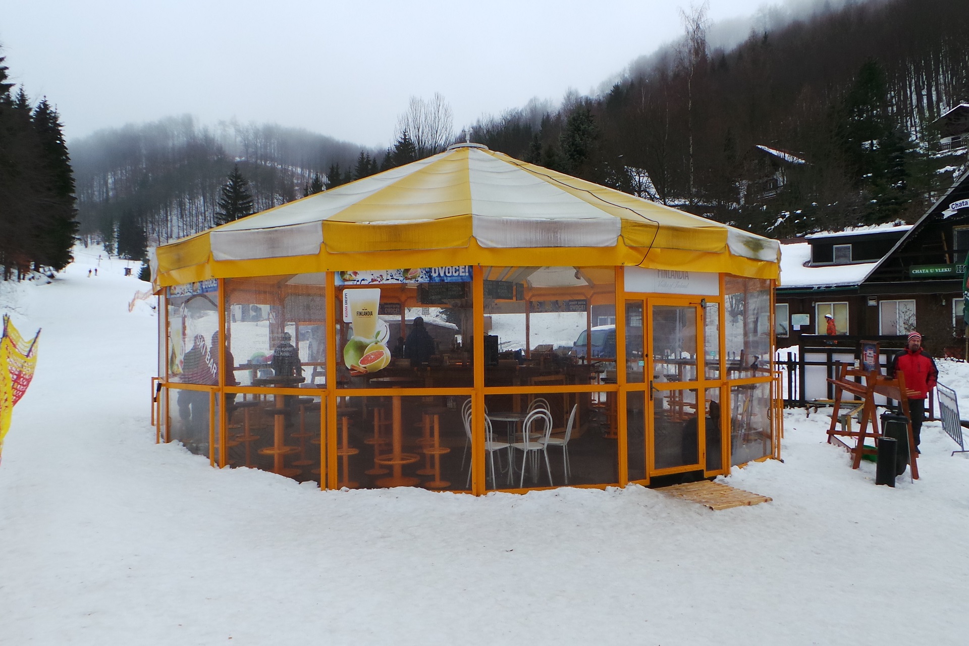 Pit stop cantina na dojezdu