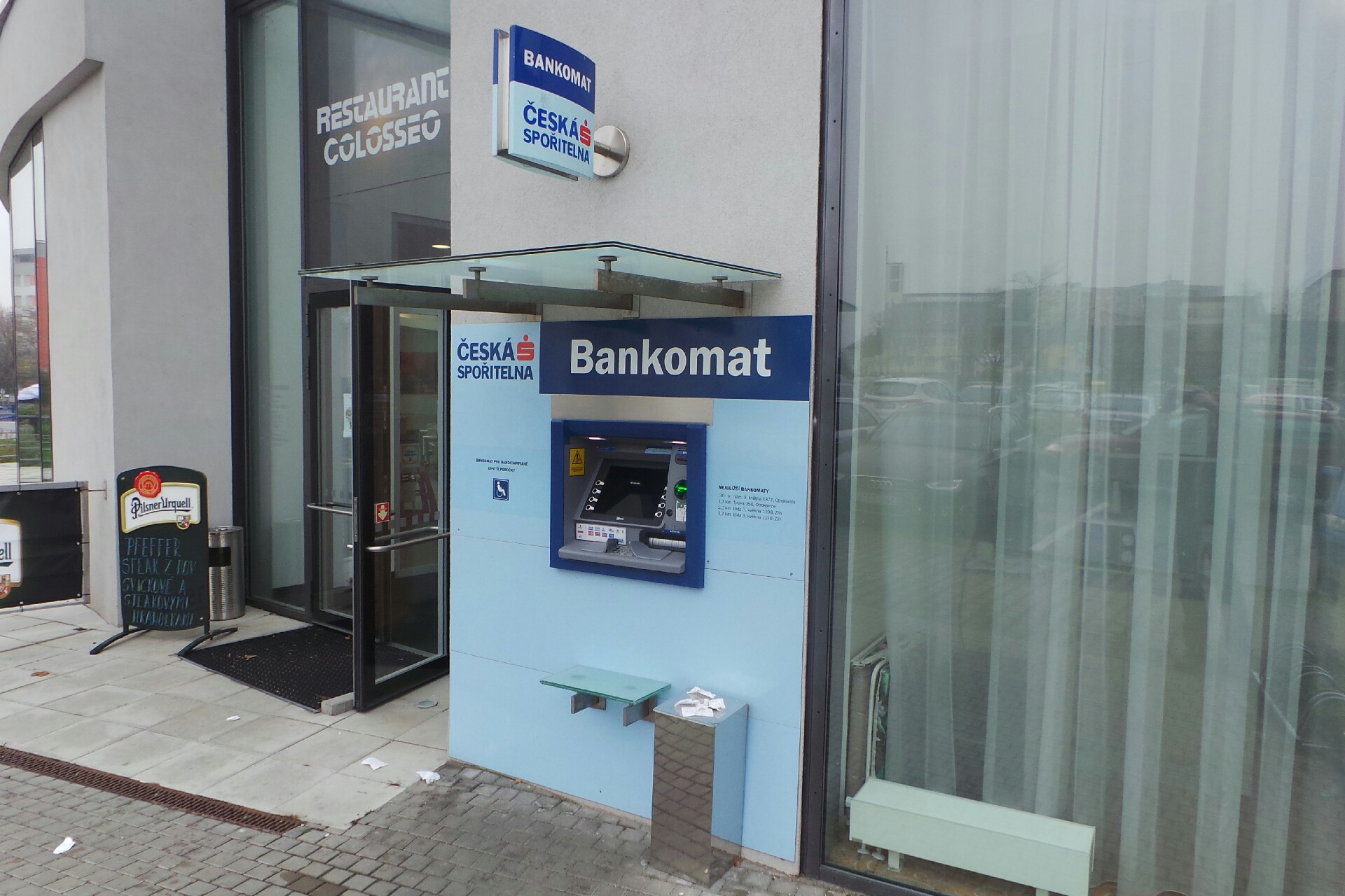 Bankomat České spořitelny