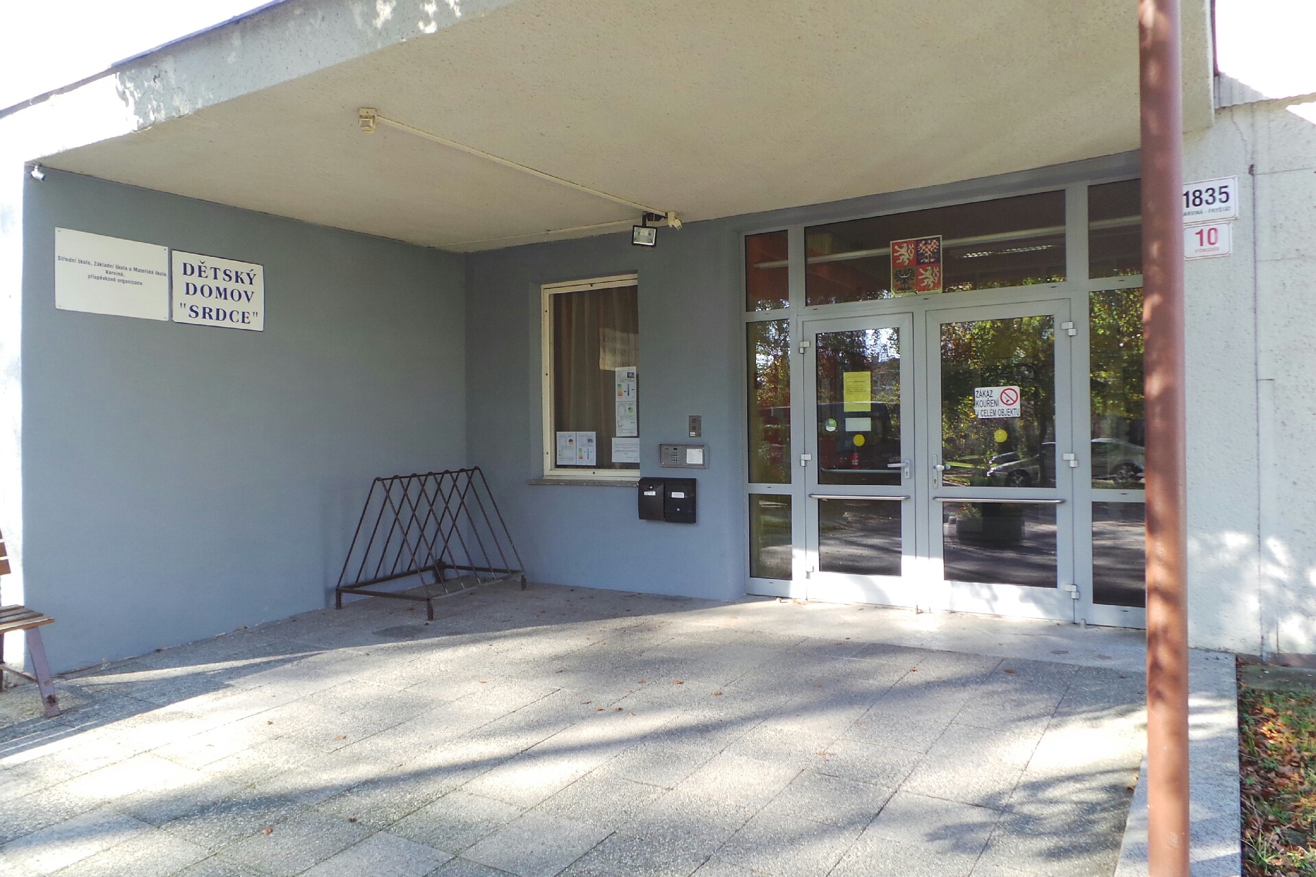 Dětský domov SRDCE a Školní jídelna, Karviná-Fryštát, Vydmuchov 10