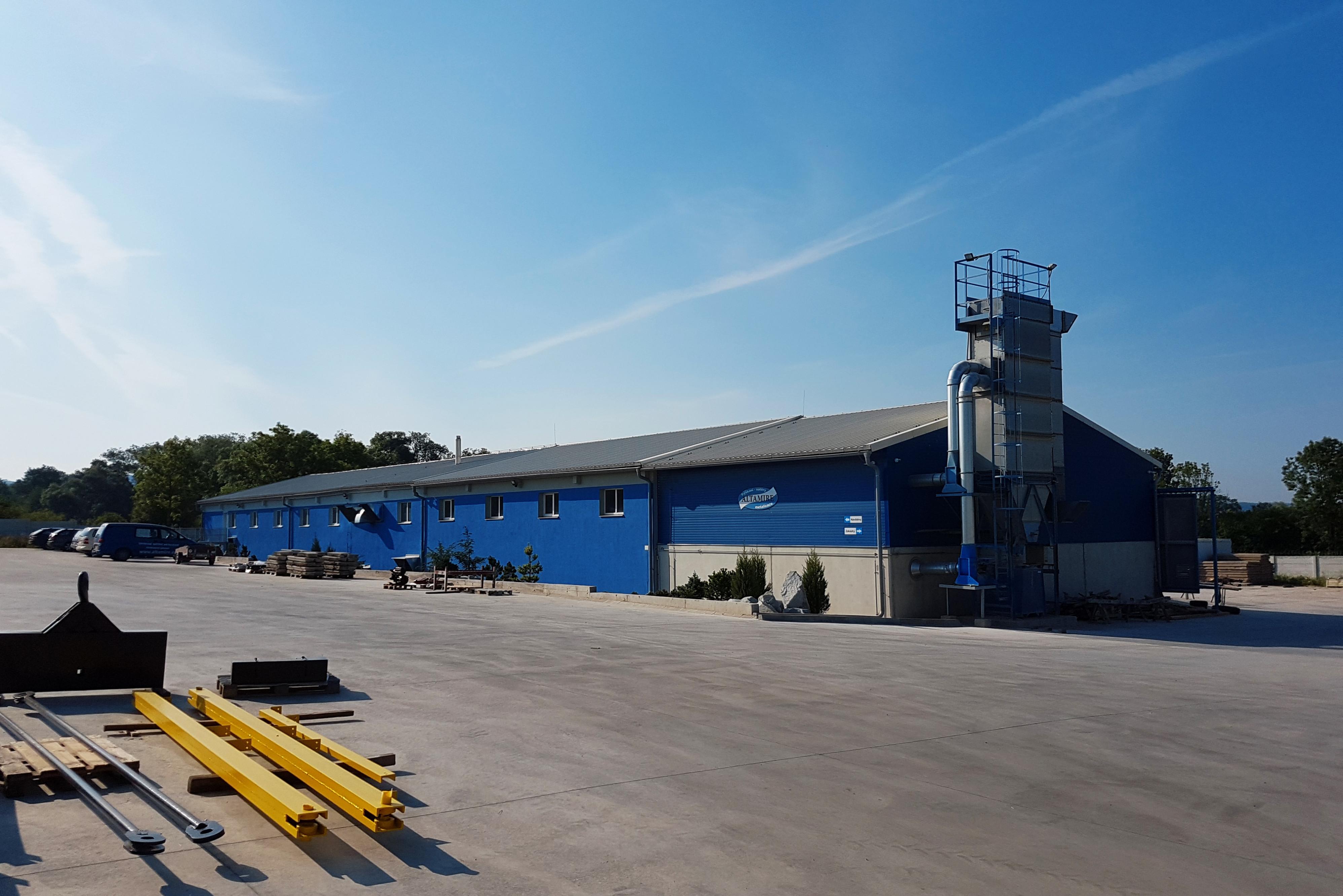 Altamire - tryskání, nátěry, metalizace