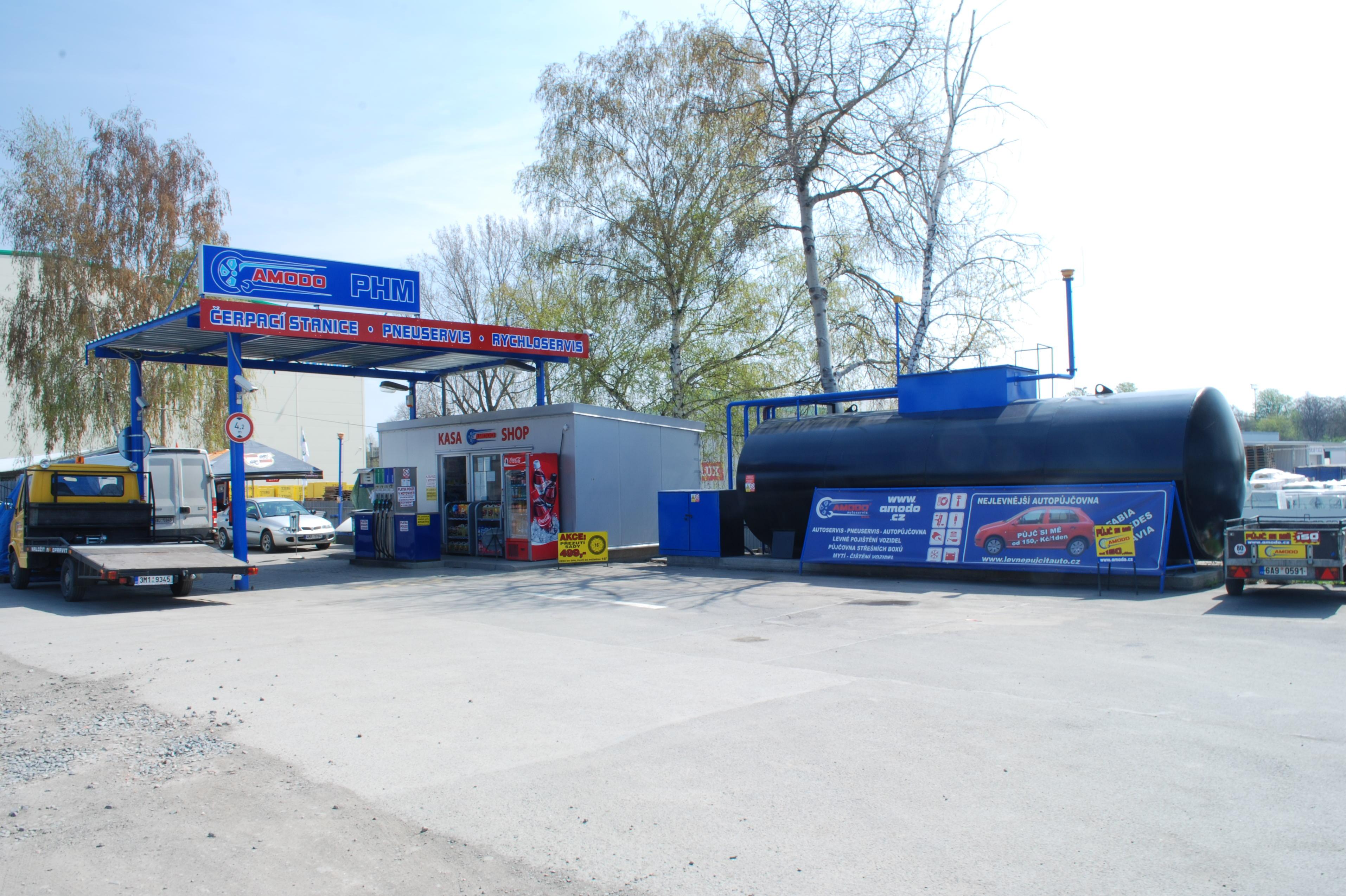 AMODO PHM - Čerpací stanice