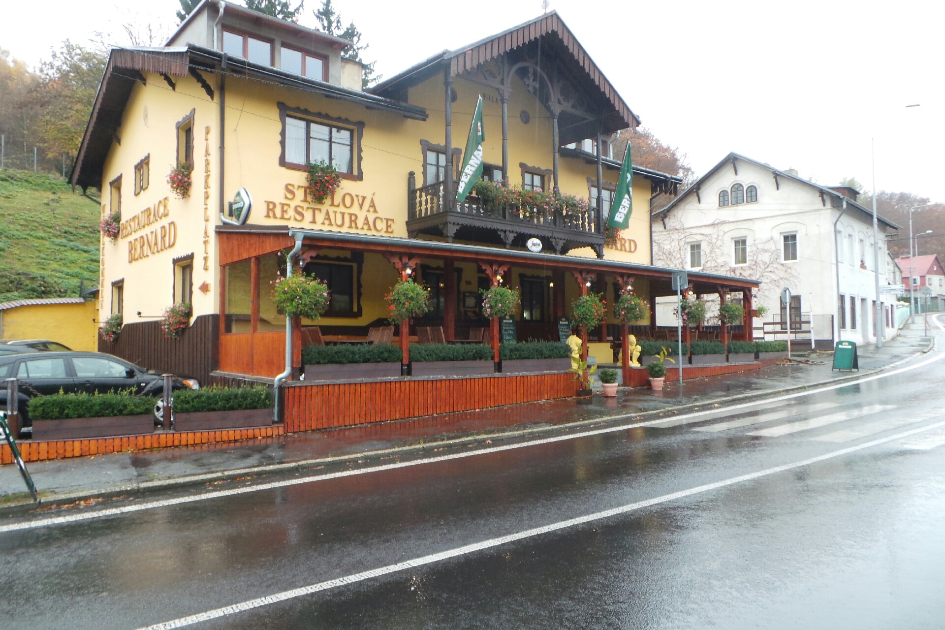 Stylová restaurace Bernard