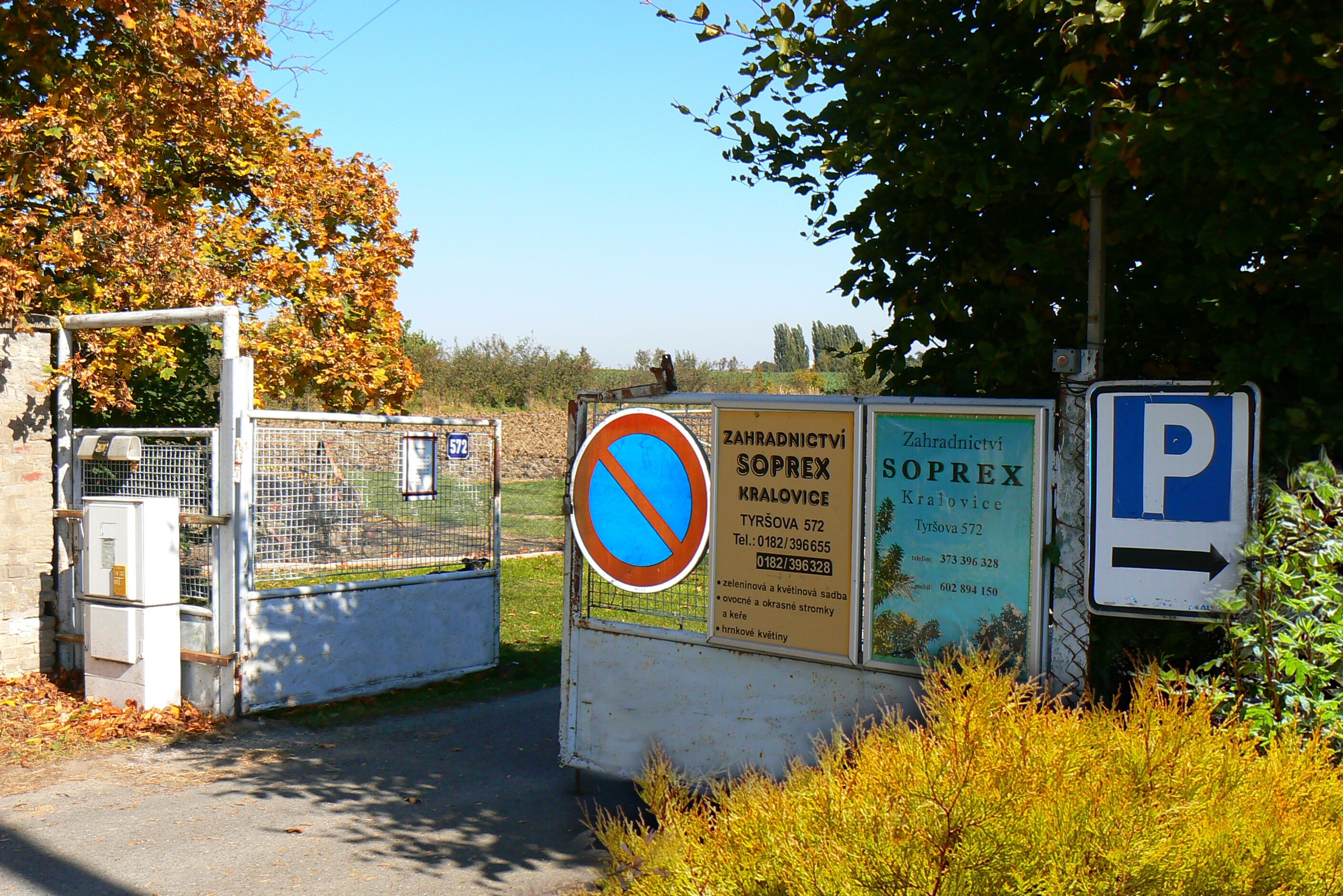 Zahradnictví SOPREX